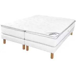 Comparateur de prix : Ensemble Duvivier Gala Luxe Mousse 200x200 - Double Sommier