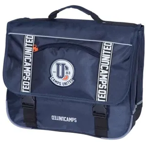 Cartable - CAMPS - Boy 38 CM - Bleu - 2 Compartiments - Haute Qualité pas cher