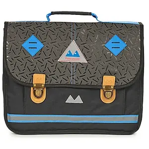 Comparateur de prix : Cartable - Poids Plume - 38 cm - Noir - 2 Compartiments - Décor Imprimé Allover