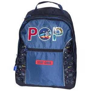 Sac à dos - KIP - BOY - 43 CM - 2 Compartiments - Bleu - Mixte pas cher