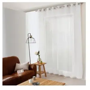 Voilage - ENJOY HOME - Maya - Blanc - 300 x 240 cm - Synthétique pas cher