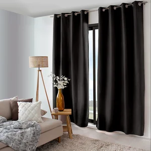 Comparateur de prix : Rideau thermique nordica noir 135 x240 cm - enjoy home