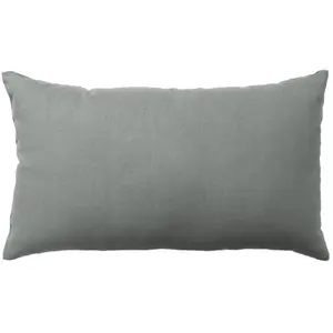 Homemaison - Coussin 30 x 50 cm lola 100% coton coloris gris pas cher