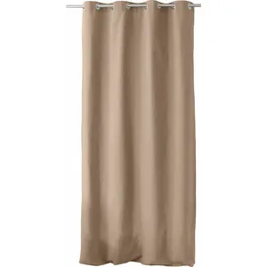 Enjoy Home Rideau à oeillets 135 X 240 cm LOLA 100% coton coloris NATUREL pas cher