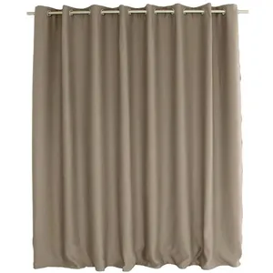 Comparateur de prix : Enjoy Home - Rideau uni occultant avec oeillets - 300 x 240 cm - Taupe