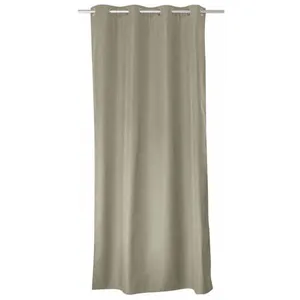Decostars Homemaison - Rideau Thermique et Occultant Naturel - 140x240cm - Naturel pas cher