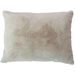 Enjoy Home Coussin effet fourrure 65x50cm - 65x50cm - Beige