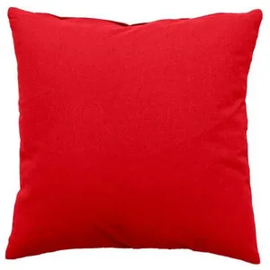 Comparateur de prix : Enjoy Home - Coussin uni effet Bachette déhoussable - 40 x 40 cm - Rouge