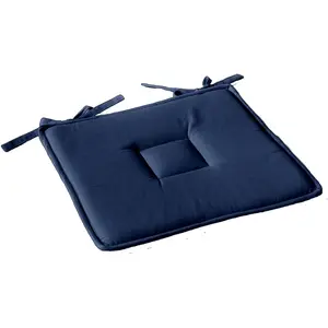 Coussin de Sol "Dorian" 40x40cm Bleu Canard