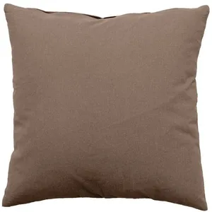 Comparateur de prix : Enjoy Home - Coussin uni effet Bachette déhoussable - 60 x 60 cm - Marron