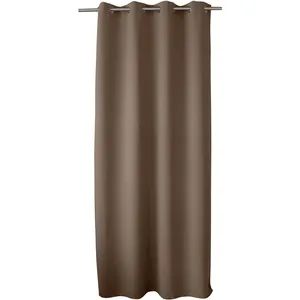 Comparateur de prix : ED ENJOY HOME Rideau occultant uni avec 8 oellets - VISON - 140 x 240 cm