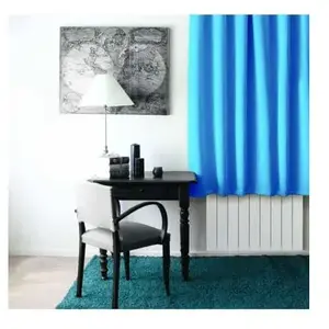 Comparateur de prix : ED ENJOY HOME Rideau Occultant Uni - Turquoise - 140 x 180 cm -  illets - Synthétique