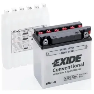 Batterie moto Exide EB7L-B YB7L-B 12v 8ah 85A pas cher