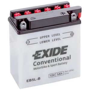 Exide - Batterie moto EB5L-B YB5L-B 12v 5ah 65A pas cher