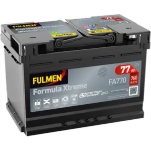 Comparateur de prix : FULMEN Batterie (de voiture) 760.0 A 77.0 Ah 12.0 V Performance (Ref: FA770)