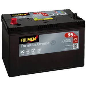 FULMEN - Batterie voiture 12V 95AH 800A (n°FA955) - Réf. 404419 pas cher
