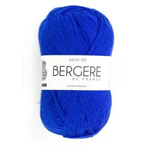 Pelote IDEALE BB - Bergère de France(...) - BLEU ROI pas cher