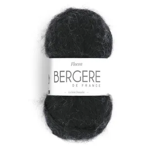 Pelote FLOCON - Bergère de France(...) - NOIR