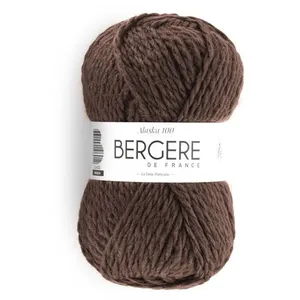 pelote ALASKA 100 - Bergère de France(...) - CHATAIGNE pas cher