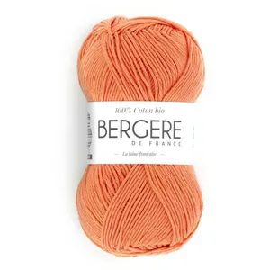 Pelote 100% COTON BIO - Bergère de France(...) - SAUMON pas cher