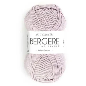 Pelote 100% COTON BIO - Bergère de France(...) - LILAS