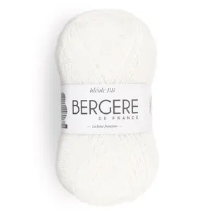 Pelote IDEALE BB - Bergère de France(...) - BLANC pas cher