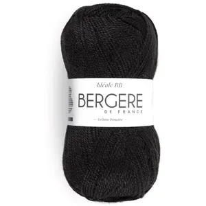 Pelote IDEALE BB - Bergère de France(...) - NOIR pas cher