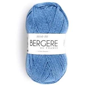 Pelote IDEALE BB - Bergère de France(...) - BLEU LAC pas cher