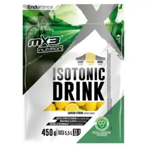 Boisson isotonique mx3 effort court citron 450g pas cher