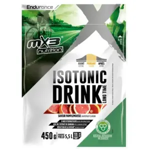 Boisson isotonique mx3 effort long pamplemousse 450g pas cher