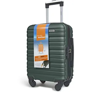 KINSTON Valise cabine Vert 4 Roues détachables - Bagage à main léger e... pas cher