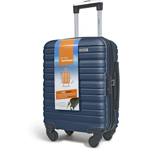 KINSTON Valise cabine Bleu 4 Roues détachables - Bagage à main léger e... pas cher