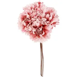 RueDeLaFete BOUQUET FLEURS ARTIFICIELLES VIEUX ROSE 26CM pas cher