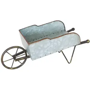 Chaks 10831, Brouette déco en métal 36cm pas cher