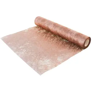 Comparateur de prix : Chaks 10985, Chemin de Table Brillance Deluxe 30cm x 10m, Rose Gold