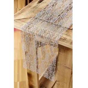 RueDeLaFete Lot de 3 Rubans dentelle 19cm x 3,10m Gris clair pas cher
