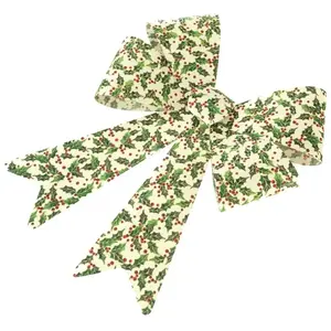 RueDeLaFete NUD JUTE FEUILLES HOUX CENELLES 50.8X66CM pas cher