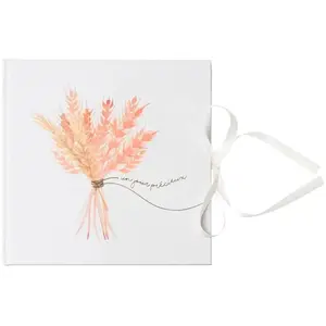 CHAKS LIVRE D'OR CARTON ÉPIS DE BLÉ 96P 20.5CM BLANC pas cher