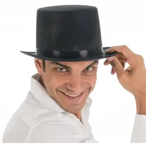 Comparateur de prix : Chapeau Haut de Forme en feutrine, Noir