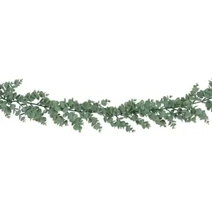 Comparateur de prix : Chaks 13357, Grande Guirlande Eucalyptus Verte brossée blanchie 180cm