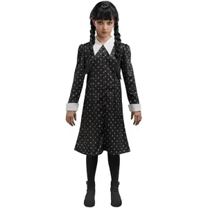 Comparateur de prix : Robe noire à motifs Mercredi™ - Fille