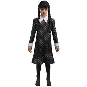 Comparateur de prix : Robe noire à motifs Mercredi™ - Fille