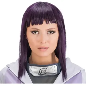Perruque Hinata ® prune