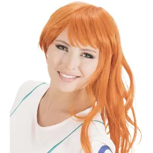 Comparateur de prix : RueDeLaFete Chaks C4620, Perruque Nami ® de One Piece, rousse