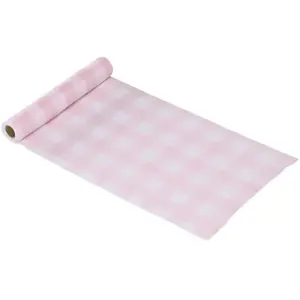Comparateur de prix : Chaks 13246-32, Chemin de Table tarlatane Vichy 3m, Rose Water