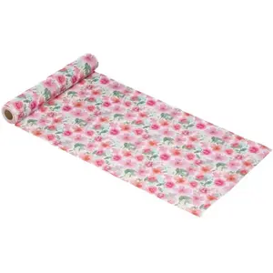 RueDeLaFete Chemin de table tissu Floral 3m pas cher