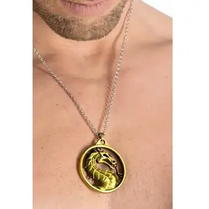 RueDeLaFete Collier Dragon Or pas cher