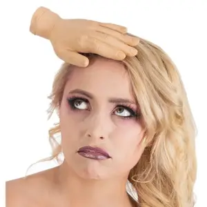 Serre-tête avec main latex