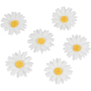 Chaks 13272, Sachet de 6 Marguerites 4,5cm à disperser, Blanches pas cher