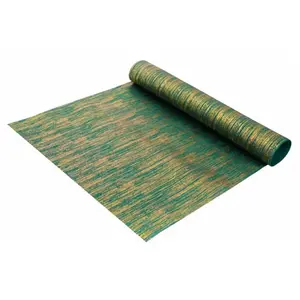 Chaks 11484-20, Chemin de table Winter Spirit, Vert/Or pas cher